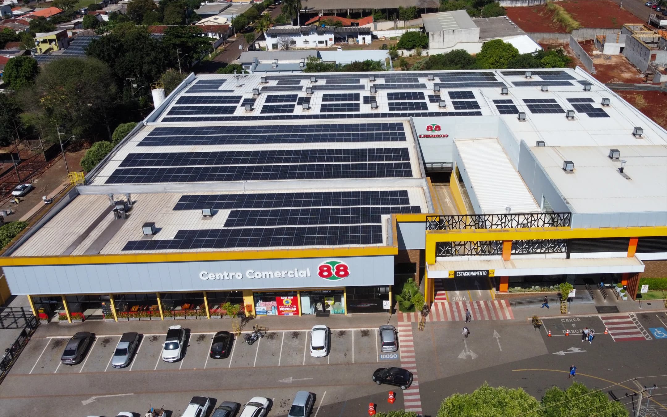 Comércio atendido pela Conte Solar