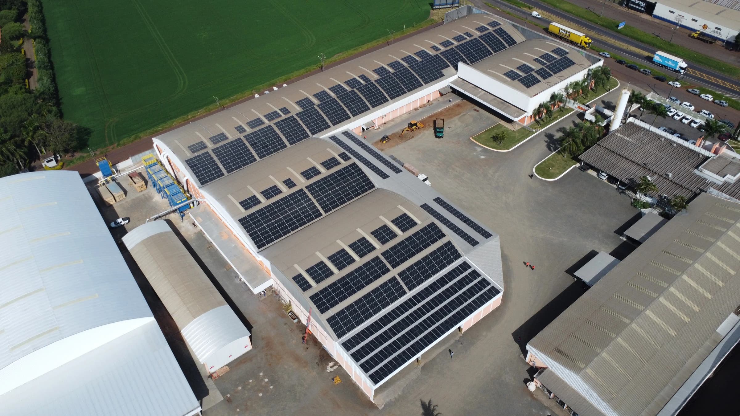 Indústria atendido pela Conte Solar